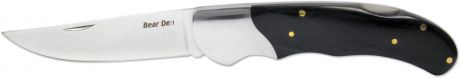 Нож складной Ножемир "Bear Den", цвет: черный, длина клинка 8,5 см. C-137