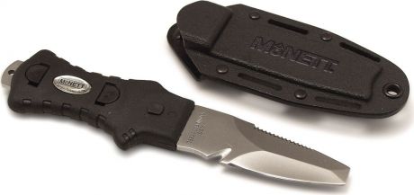 Нож McNett Tactical Saturna Blunt Black Handle, цвет: черный