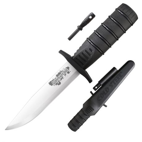 Нож туристический Cold Steel "Survival Edge", с чехлом, общая длина 23,6 см