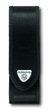 Чехол для ножей Victorinox "RangerGrip", на ремень, на липучке, цвет: черный, 4 х 4 х 14 см. 4.0506.N