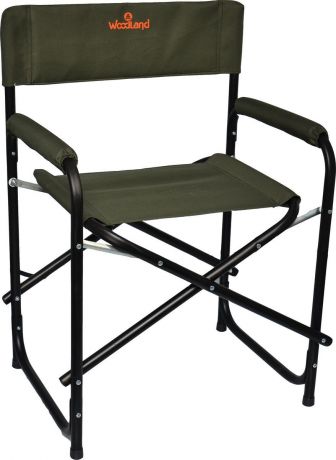 Кресло складное кемпинговое Woodland "OutdoorNEW", цвет: зеленый, 56 x 46 x 80 см