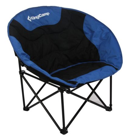 Кресло складное KingCamp "Moon Leisure Chair", цвет: синий
