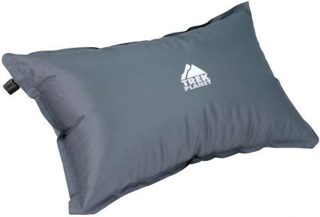 Подушка туристическая TREK PLANET "Relax Pillow", самонадувающаяся, цвет: серый, 47 х 28 х 15 см