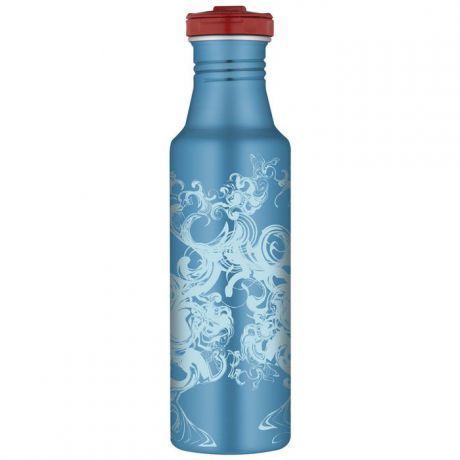 Фляжка "Roho" для напитков, цвет: голубой, 700 мл