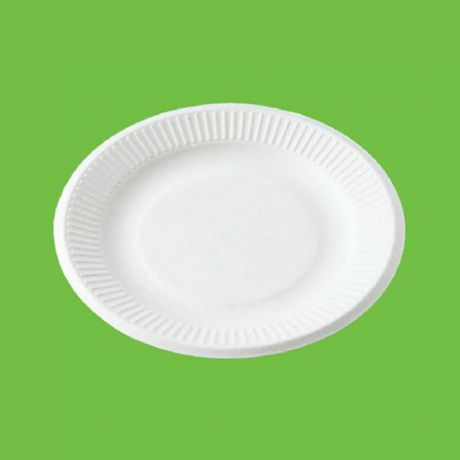 Набор тарелок "Gracs", биоразлагаемых, цвет: белый, диаметр 15,5 см, 20 шт