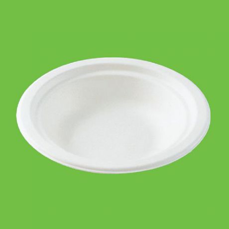 Набор суповых тарелок "Gracs", биоразлагаемых, цвет: белый, 400 мл, 10 шт