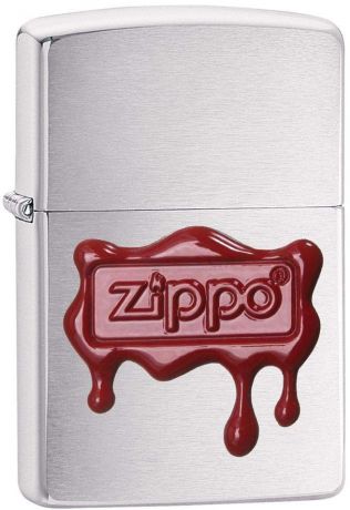 Зажигалка Zippo "Classic", цвет: серебристый, 3,6 х 1,2 х 5,6 см. 53592