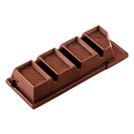 Зажигалка "Шоколад", цвет: коричневый. 95917