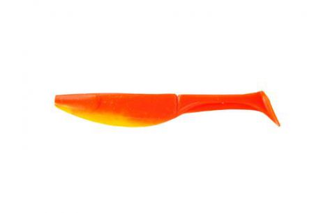 Приманка съедобная Риппер Allvega "Belly Dance Shad", цвет: оранжевый, желтый, 7 см, 3,5 г, 7 шт