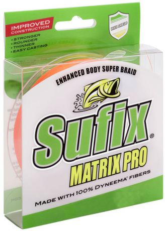 Леска плетеная Sufix "Matrix Pro", цвет: зеленый, 0,50 мм, 135 м, 67,5 кг