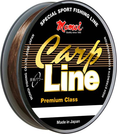 Леска Momoi Fishing "Carp Line", 150 м, 0,28 мм, 8,0 кг