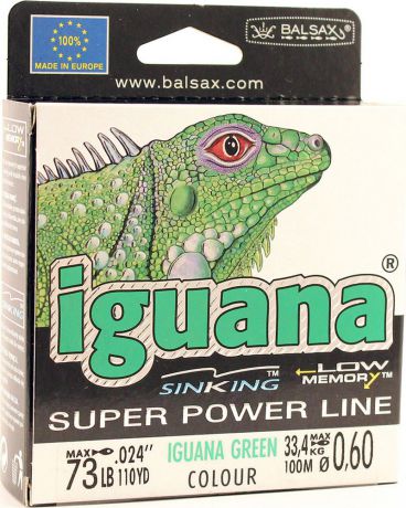 Леска Balsax Iguana, 100 м, 0,60 мм, 33,4 кг
