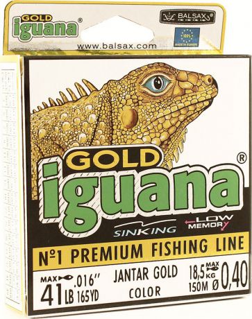 Леска Balsax Iguana Gold, 150 м, 0,40 мм, 18,5 кг