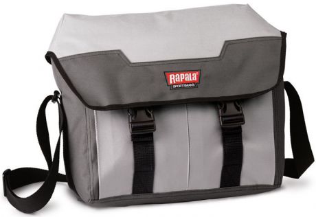 Сумка рыболовная Rapala "Sportsman 13 Satchel", цвет: серый