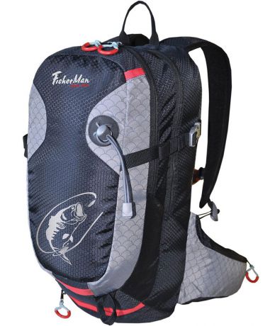 Рюкзак для рыбалки Nova Tour "Дартер PRO", цвет: черный, 15 л