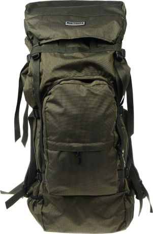 Рюкзак для охоты и рыбалки Nova Tour "Медведь 120 V3", цвет: зеленый, черный, 120 л