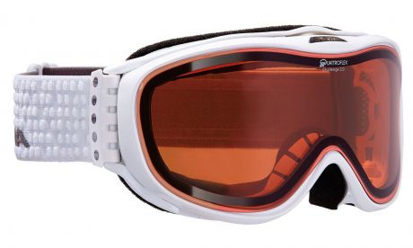 Очки горнолыжные Alpina "Challenge 2.0 QH", цвет: белый, серый
