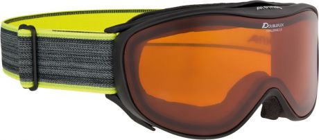 Очки горнолыжные Alpina Challenge 2.0 DH S2 (M40), цвет: черный