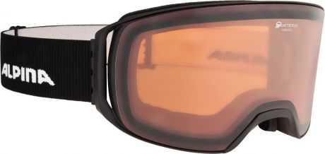 Очки горнолыжные Alpina Arris QH S2/QH S2 (L50), цвет: черный, белый