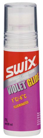 Мазь скольжения Swix "F7L Violet Fluorinated Glider", цвет: фиолетовый, 80 мл