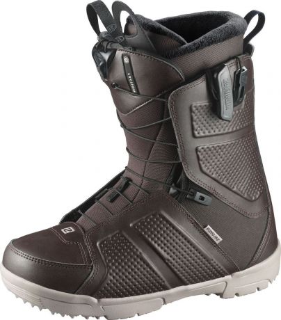 Ботинки для сноуборда Salomon "Faction", цвет: коричневый, хаки. Размер 28 (42,5)