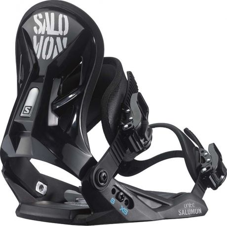 Крепление для сноуборда Salomon "Unite Kid", цвет: черный. Размер XS