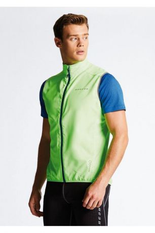 Велокуртка мужская Dare 2b "Fired Up II Vest", цвет: зеленый. DML367-1FR. Размер XL (56)