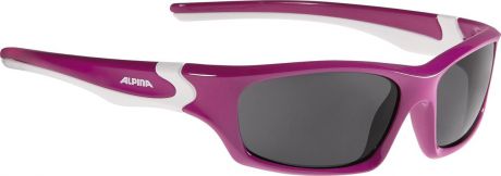 Велосипедные очки Alpina "Flexxy Teen", цвет оправы: фуксия, белый