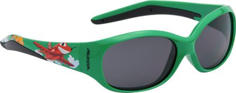Велосипедные очки Alpina "Flexxy Kids", цвет оправы: зеленый