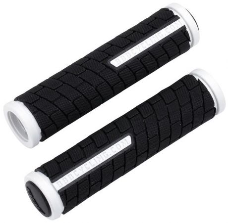 Грипсы BBB "DualGrip", цвет: черный, белый, 12,5 см, 2 шт. BHG-06