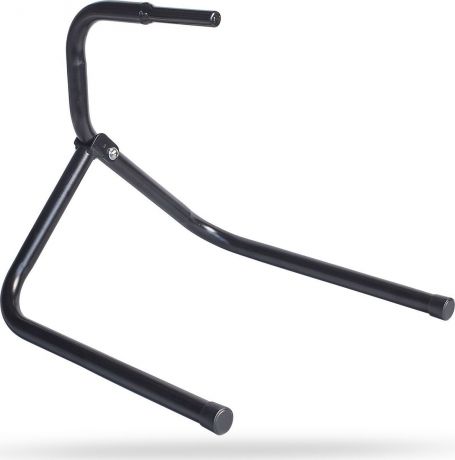 Подставка для велосипеда "Pro", под каретку с полуосью, складная, цвет: черный