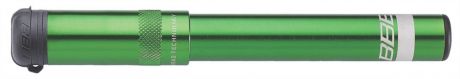 Насос велосипедный BBB "EasyRoad", цвет: зеленый, 185 мм