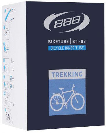 Камера велосипедная "BBB", 28", 1-1-2 AV