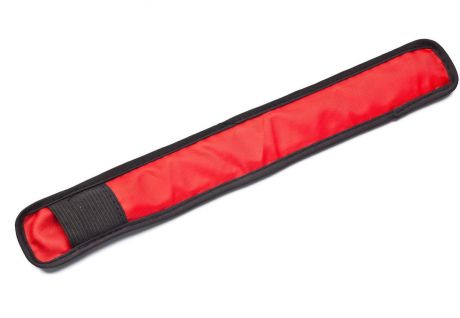 Слэп-лента "Bradex", со светодиодной подсветкой, цвет: красный, черный