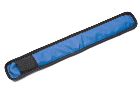 Слэп-лента "Bradex", со светодиодной подсветкой, цвет: синий, черный