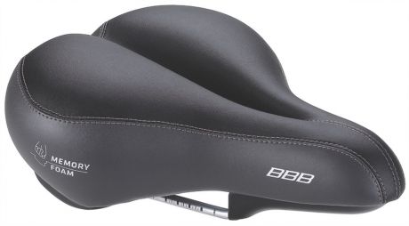 Седло велосипедное BBB "SuperShape Memory Foam Anatomic", цвет: черный