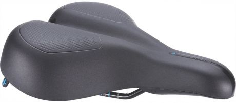 Седло велосипедное BBB "ComfortPlus", цвет: черный, 21 х 27 см
