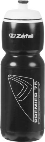 Фляга велосипедная Zefal "Premier 75", цвет: черный, 750 мл