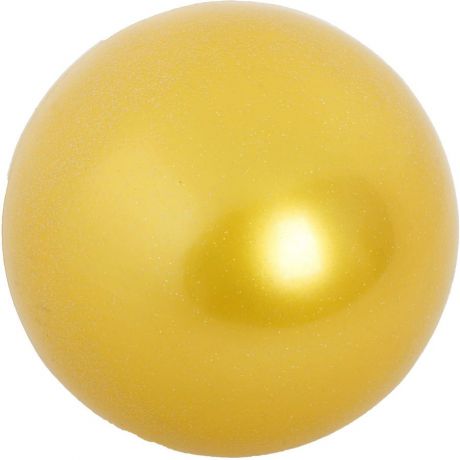 Мяч гимнастический "Larsen", цвет: желтый, диаметр 19 см