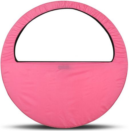 Сумка-чехол для обруча Indigo, цвет: розовый, диаметр 60 х 90 см