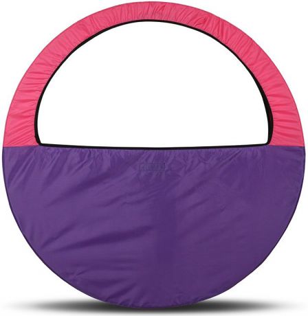 Сумка-чехол для обруча "Indigo", цвет: фиолетово-розовый, диаметр 60 х 90 см