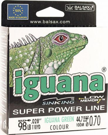 Леска Balsax Iguana, 100 м, 0,70 мм, 44,7 кг