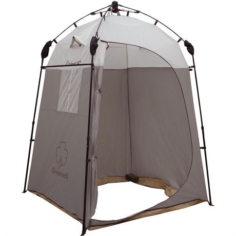 Тент-шатер Greenell "Приват XL", с автоматическим каркасом, цвет: коричневый