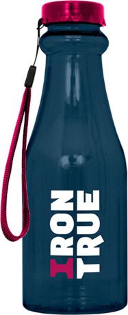 Бутылка спортивная Irontrue "Classic Series", цвет: синий, розовый, 550 мл. ITB921-550