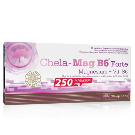 Витаминно-минеральный комплекс Olimp Sport Nutrition "Chela-Mag B6 Forte", 60 капсул