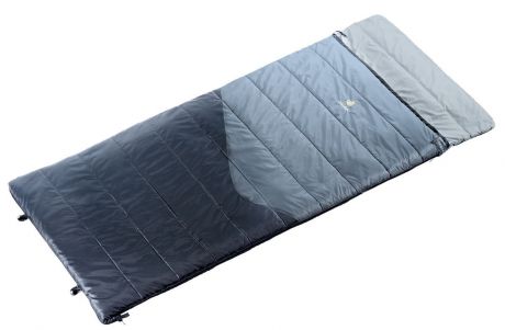 Спальный мешок Deuter "Space II", цвет: серый, черный, правая молния