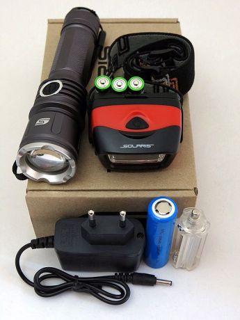 Набор фонарей SOLARIS Kit FZ-50/L20 с комплектацией