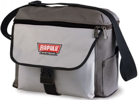 Сумка рыболовная Rapala "Sportsman 12 Shoulder Bag", цвет: серый