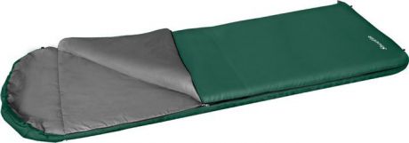 Мешок спальный Greenell "Шелин-5", правосторонняя молния, цвет: зеленый