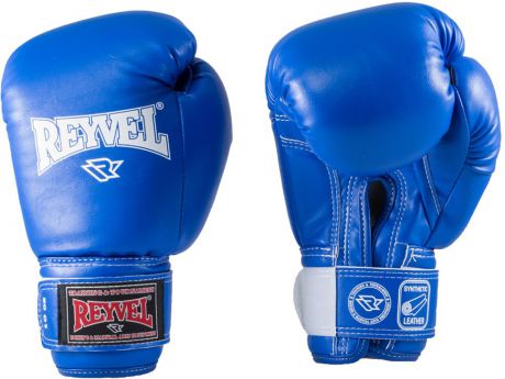 Перчатки боксерские Everlast "Reyvel", цвет: синий, 14 oz. RV-101